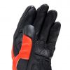 Dainese CARBON 4 LONG sportovní rukavice fluo-červené/bílé/černé vel.M